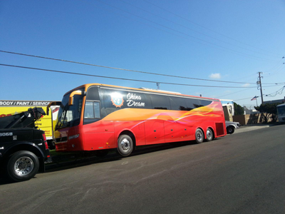 日本到上海外高橋電動大巴進(jìn)口報(bào)關(guān)代理汽車服務(wù)案例