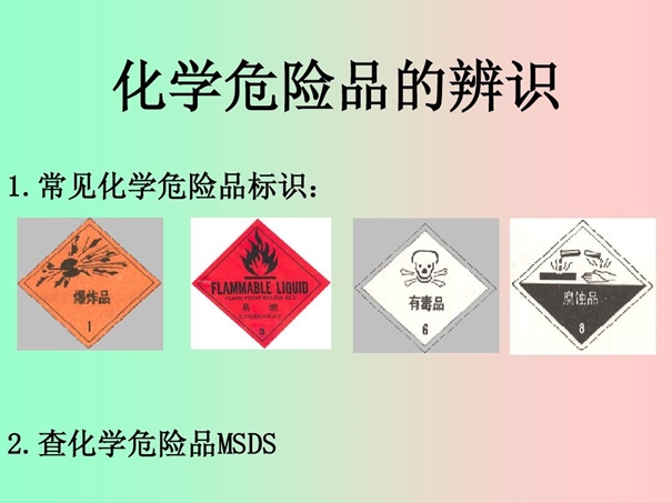 化學危險品清關(guān)